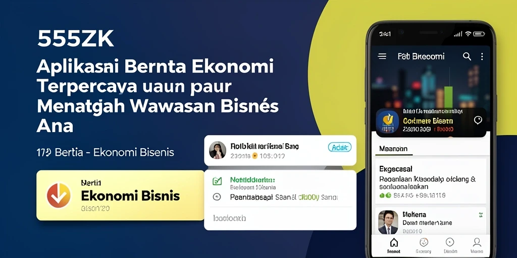 Antarmuka aplikasi 555ZK yang modern dan informatif.